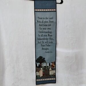 Mohawk Home Proverbs Tapestry Wall‎ Hanging Vintage Garden Hearts Religious W